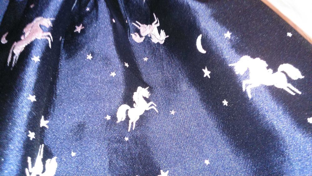 Рокля тъмносиня с кончета ,размер 140,за 9-10 годишно