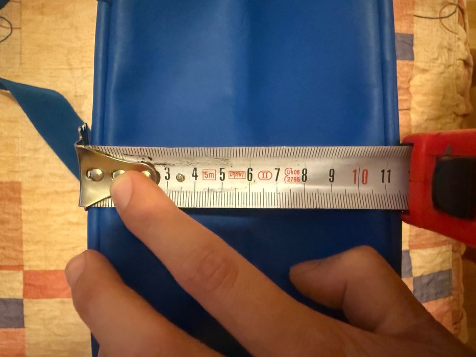 Синя спортна чанта през рамо Adidas. Много запазена