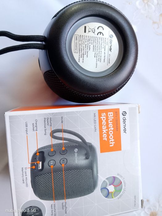 Boxa Bluetooth Denver nou