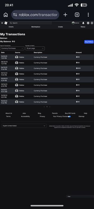 Роблокс аккаунт сатам
