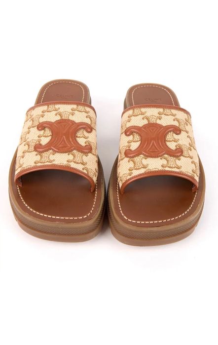 Celine clea triomphe sandals