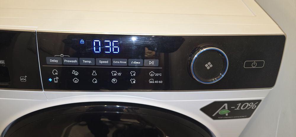 Пералня HAIER HW90-B14959 EU 9.0 kg, 1400 об/min Direct Motion
Код: