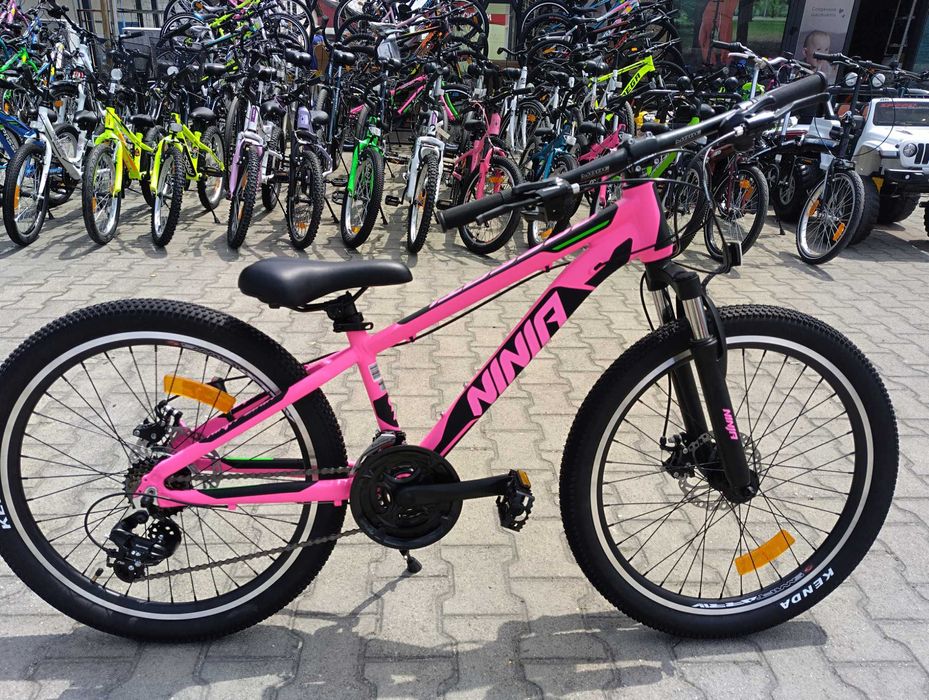 PASSATI Алуминиев велосипед 24" NINJA розов