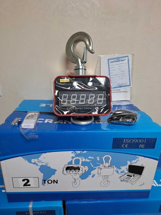 Кранови везни от 1 до 10 тона