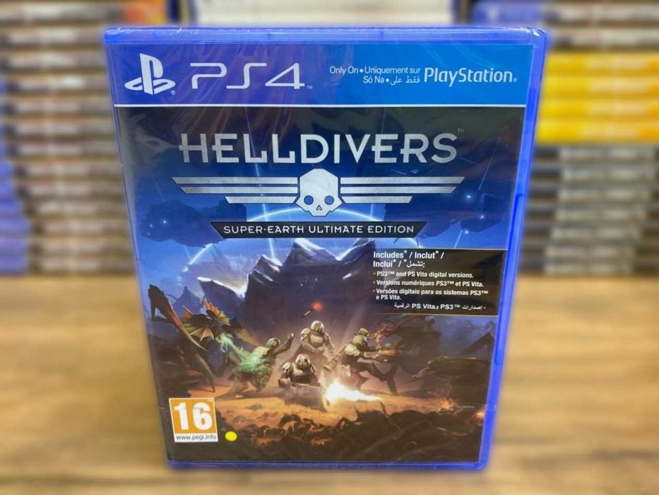 НОВЫЙ Helldivers PS4/PS5 Хеллдайверс Пс4 Большой Выбор Игр