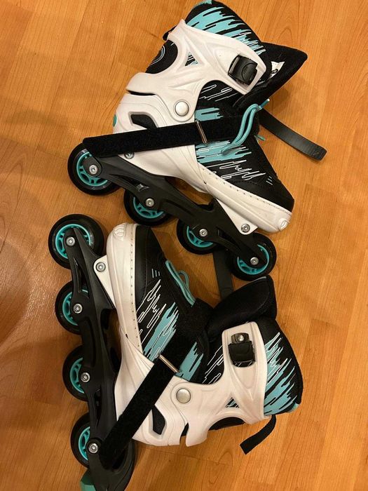 Role pentru fete, Cygnus, marime reglabila 37-40, Albastru