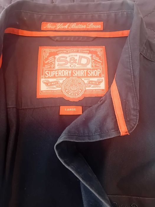 Camasa Superdry bleumarin