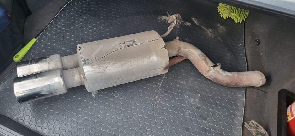 Глушитель Задняя банка