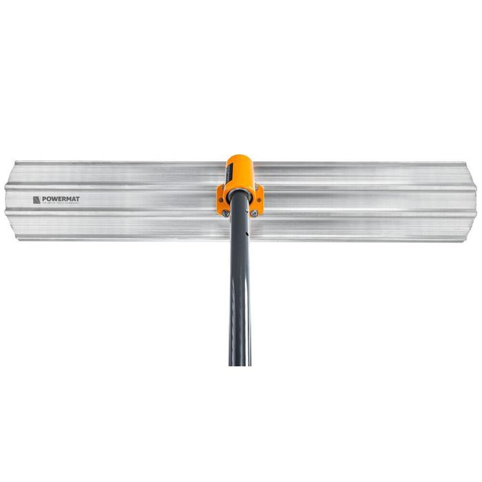 Banda manuala din aluminiu pentru netezirea betonului, 120 x20 cm,