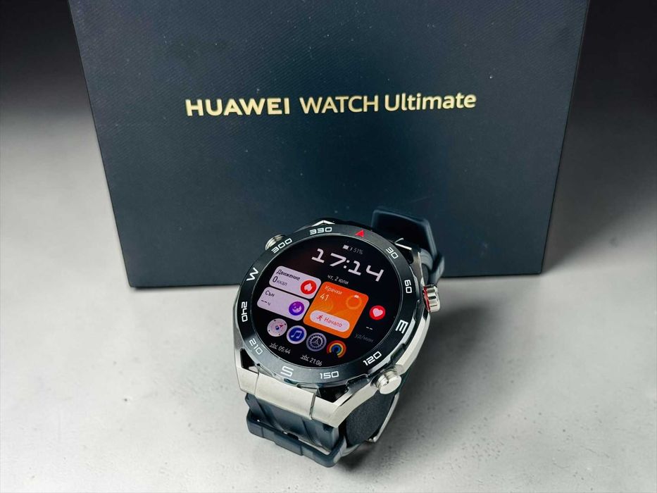 Huawei Watch Ultimate 46mm Black Перфектен! Гаранция!