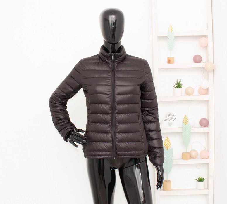 CUBUS дамско яке тънка пухенка черна midlayer пълнеж пух пера XS