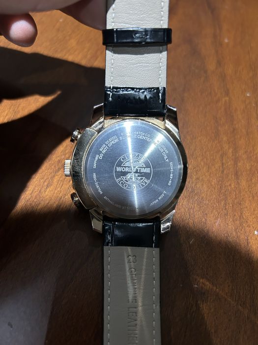 Солнечные часы Citizen Eco-Drive World Time Rose Gold