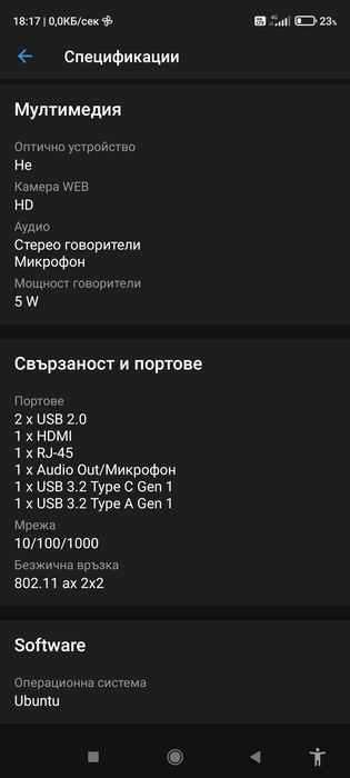 Лаптоп Gaming Dell G15 5511