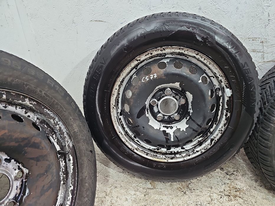 Set jante cu anvelope Renault Kangoo 2 [Fabr 2008-prezent] LCV OEM