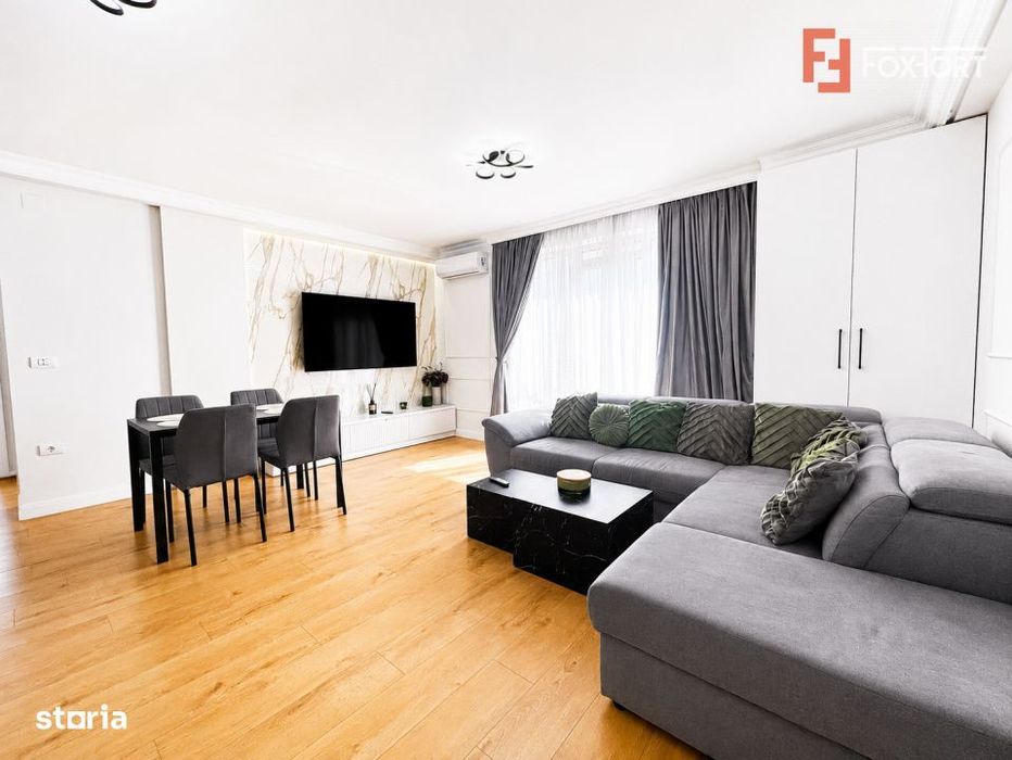 Apartament elegant cu 3 camere, etajul 1, in apropiere de AFI Arad