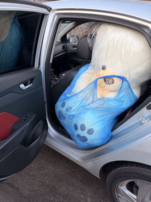 плюшевая мишка 1,5 метра