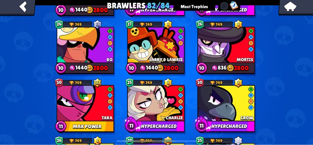 Продаю аккаунт в Бравл