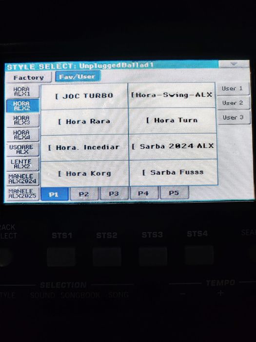 Vând set korg pa300/pa600/pa1x full2024