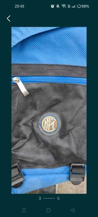 Vând mini ghiozdan Inter Milano