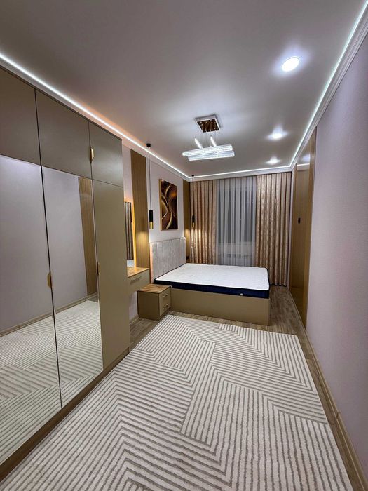 Чиланзар 8 квартал, 2х ком 48м2,Корзинка Евро ремонт Мебель;