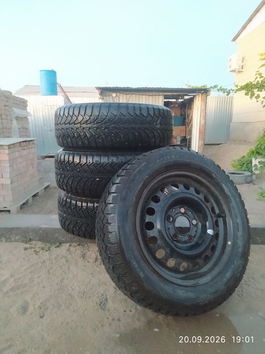 Қыстық автошиналар дискасымен. 205/60R15