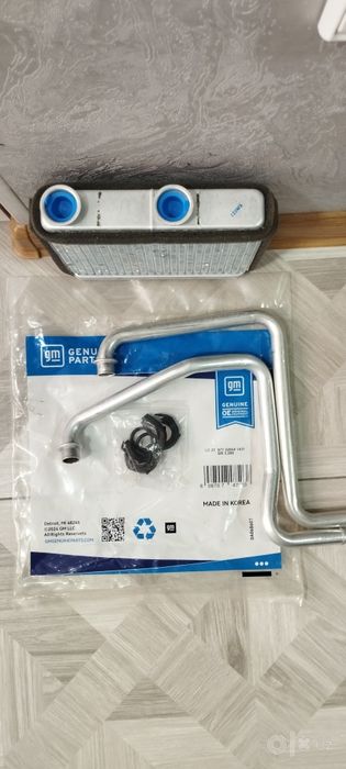 Печка (радиатор) ОРИГИНАЛ GM спарк 1.25 КОМПЛЕКТ