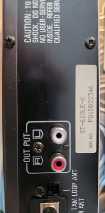 Technics ST-610L – Tuner Stereo Vintage