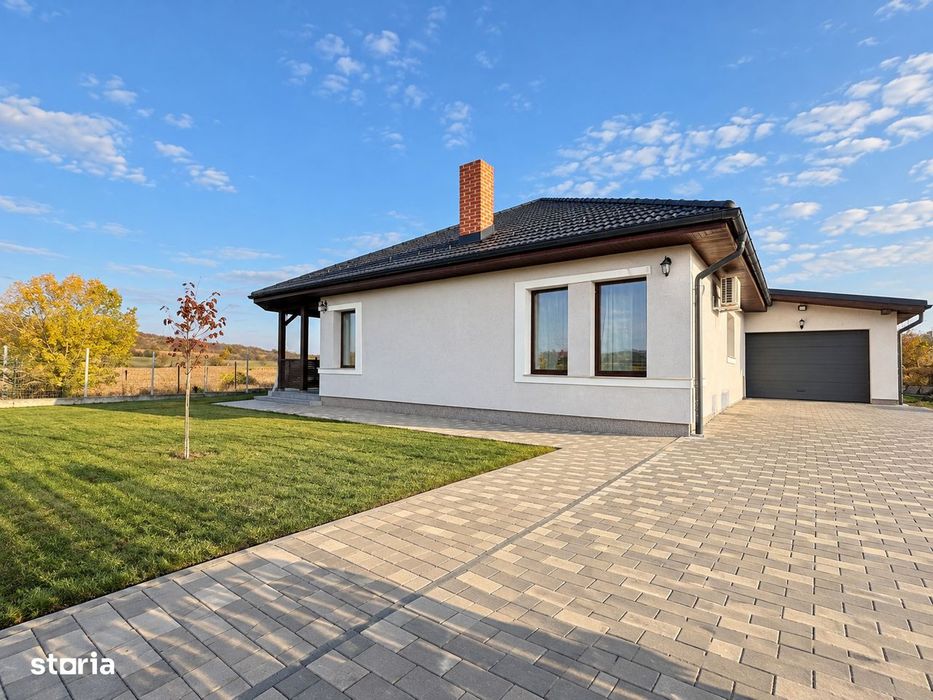 Casa Pe un Nivel - SC 213MP | Teren 1248MP | 5 Camere - Chinteni