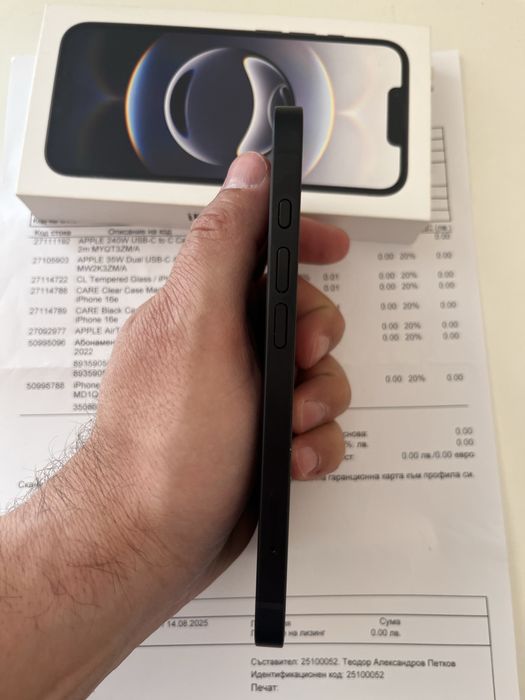Iphone 16e 128GB 100% bat 46цикли