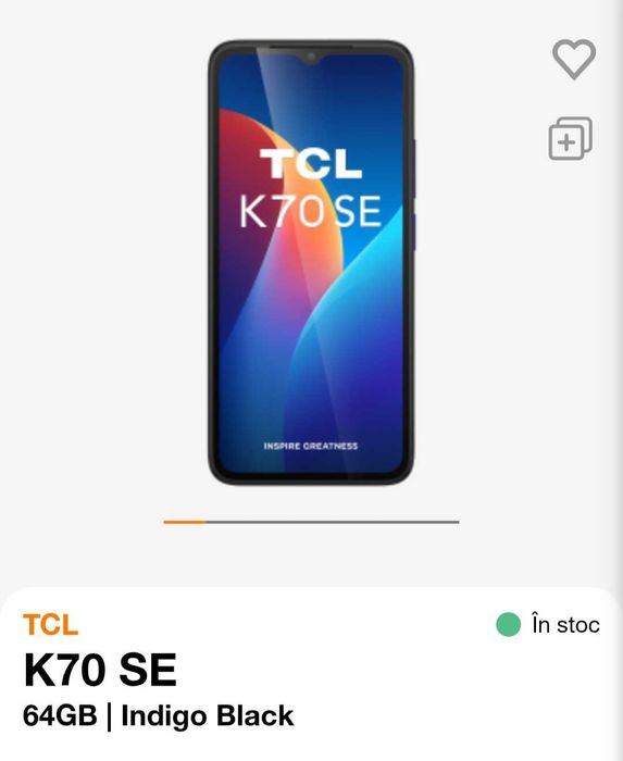 Vand telefon TCL  K70 SE