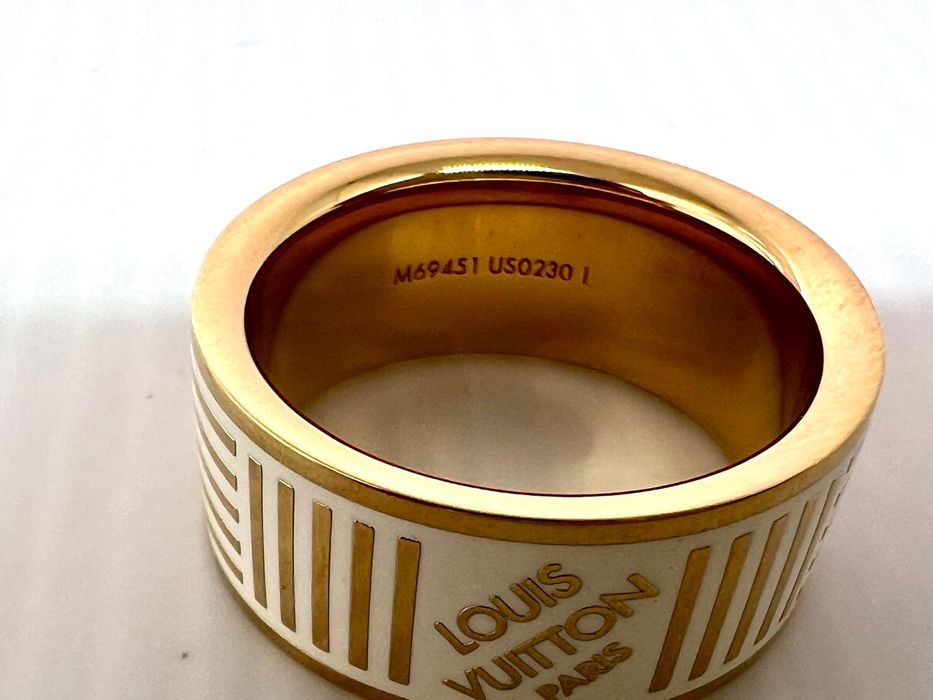 Inel Louis Vuitton nou Damier
