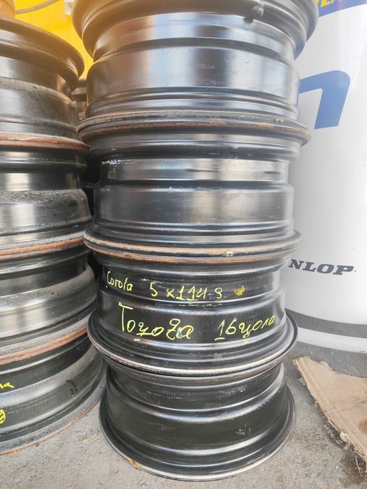 4бр.железни джанти 16 цола зa Toyota 5x114.3