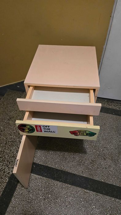 Контейнер на колелца, розов, 45/50/59 см