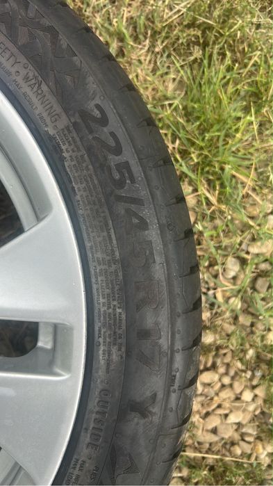 225/45/17 cu jante 5x112