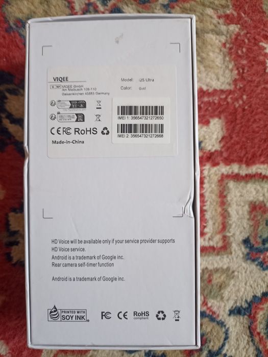 Телефон viqee gold