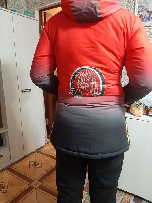 подростковая куртка зимняя