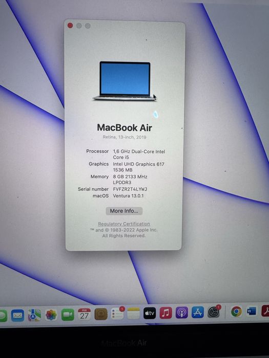 Macbook Air 2019