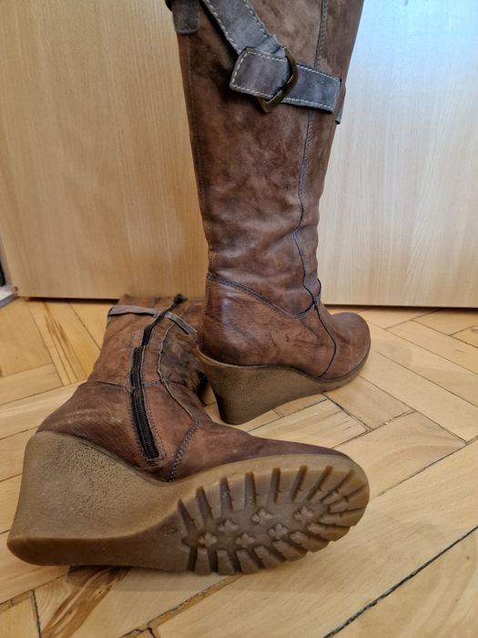 Ботуши от естествена кожа