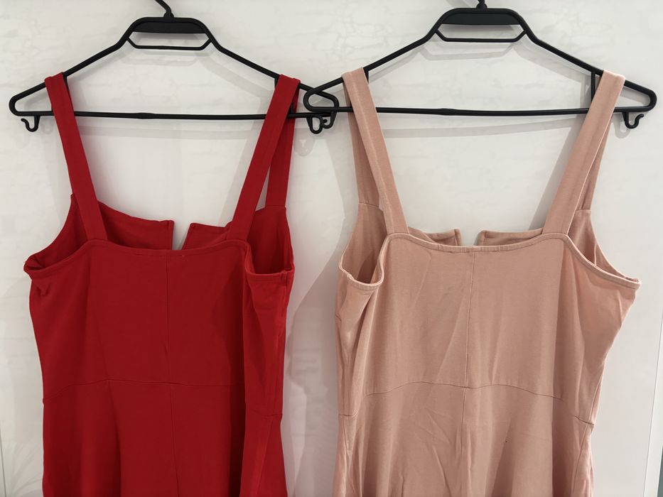 Рокли летни от трико два цвята Terranova