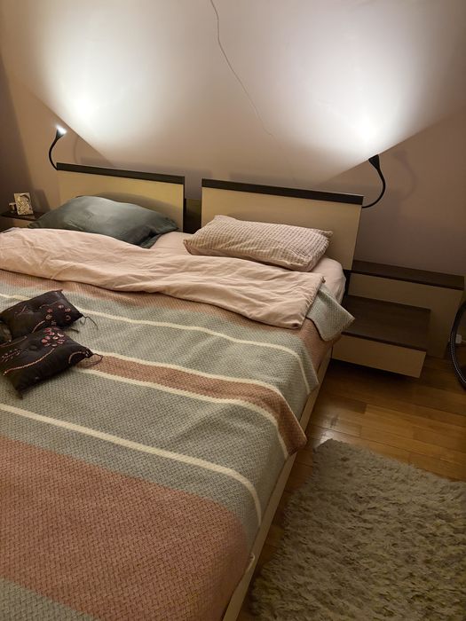 Комплект спалня , гардероб и скрин