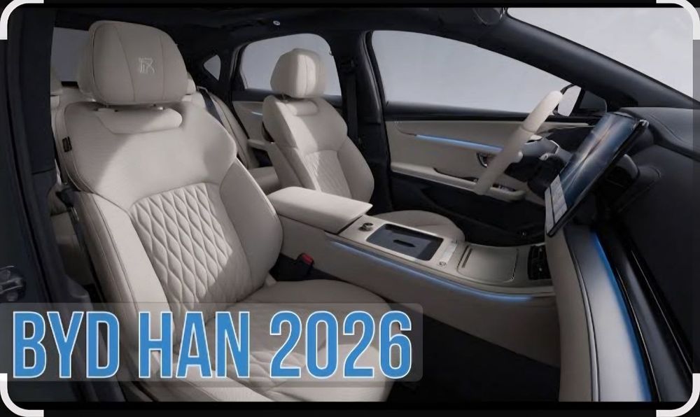 BYD HAN 2026 model 635 km.