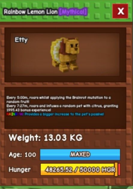 Петы "вырасти сад" mythical&divine