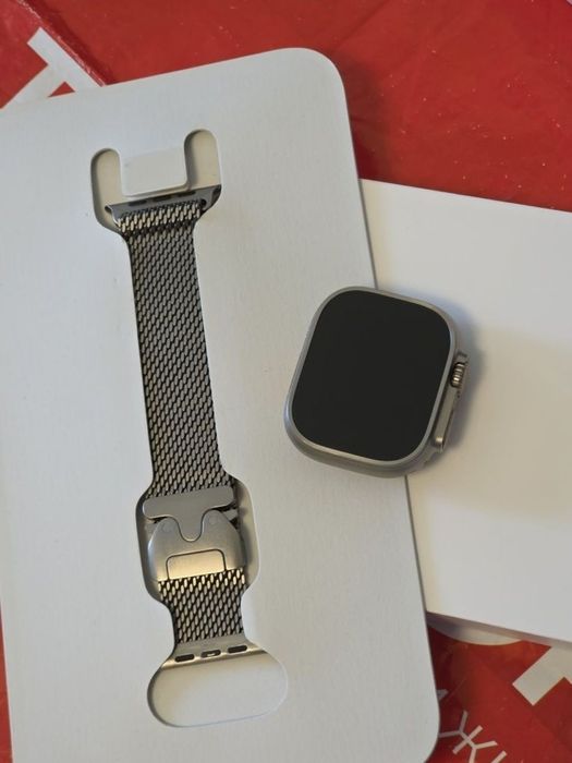 НОВ* Apple watch Ultra 2 Технополис 2026 Natural Titanium Milanese TML
