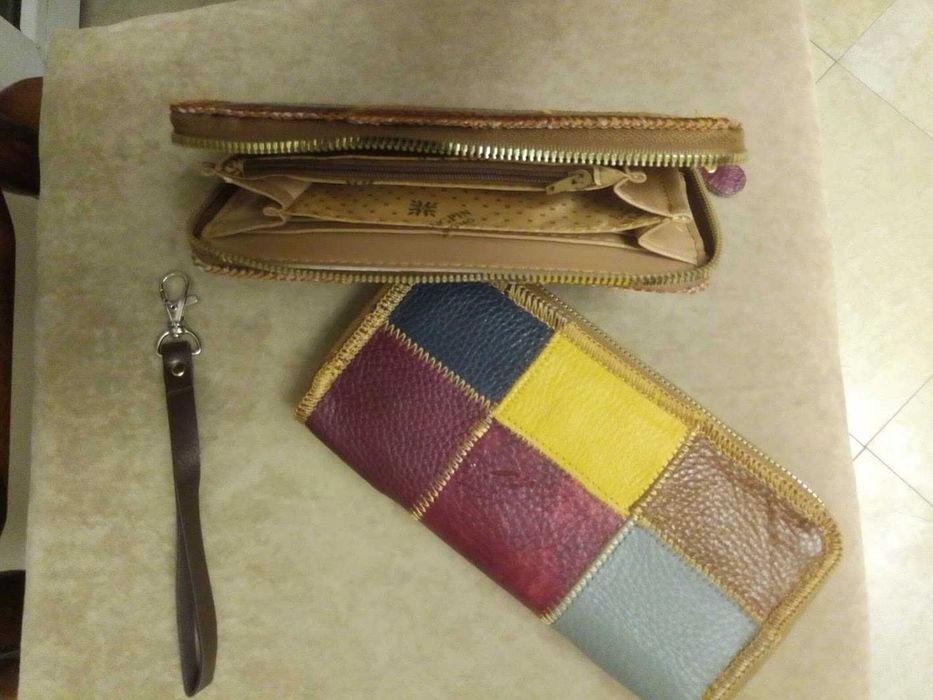 Портмоне естествена кожа