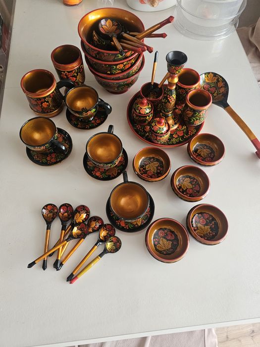 Продам посуду Хохлома