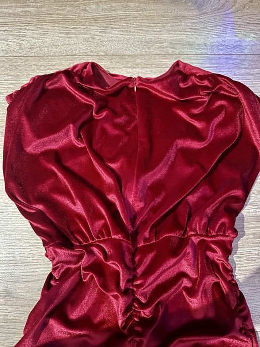 Дамска кадифена рокля