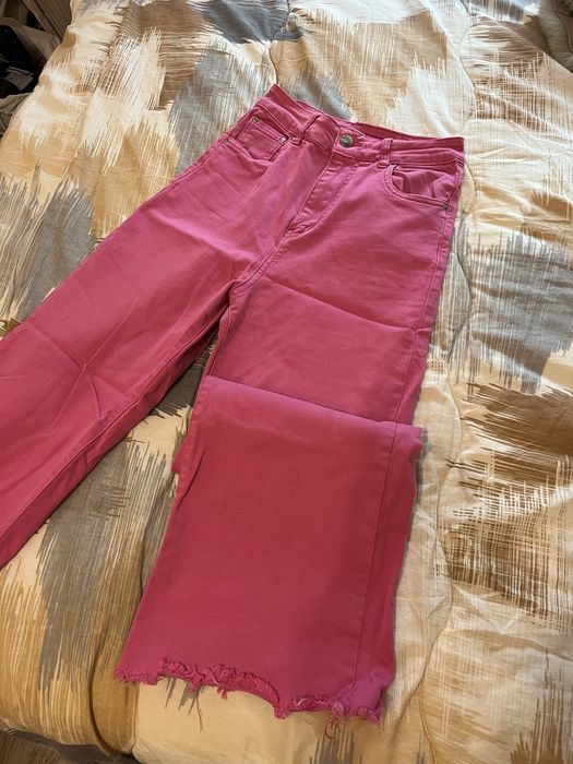 Дамски дънки с високо талия