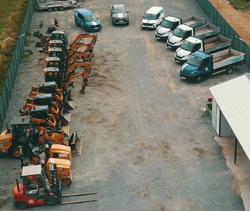 Inchiriere/închiriez Cilindru compactor 3t/4t/bobcat/miniexcavator