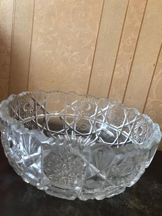 Салатницы хрустальные