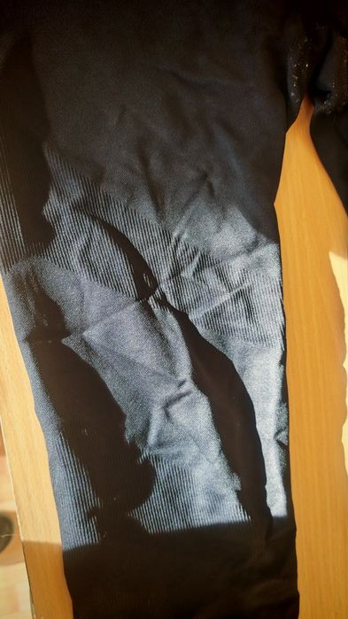 безшевен клин дамски черен с scrunch bum ефект